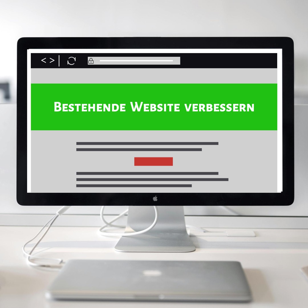 Bestehende Webseite verbessern