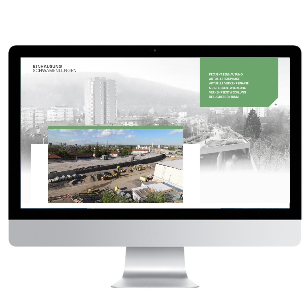 Portfolio- / Präsentationsseite
