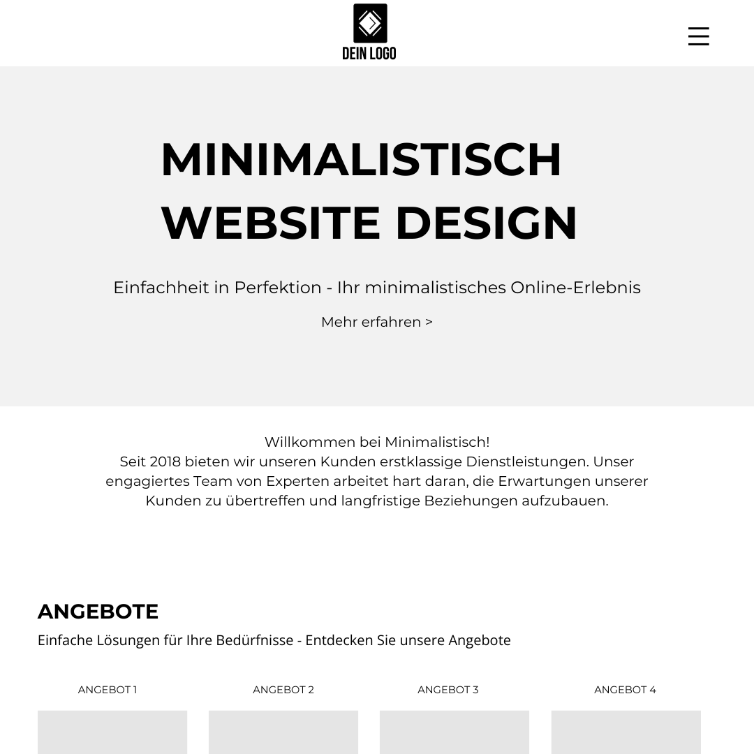 minimalistisch